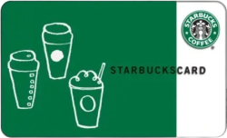 Starbucks Gift Card